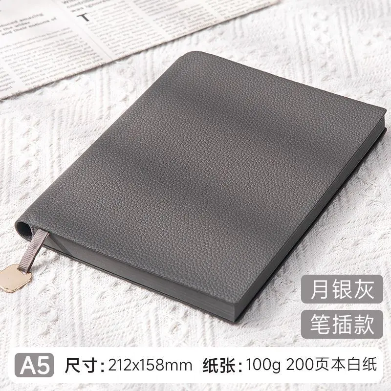 Блокнот из искусственной кожи с гравировкой имени A5, деловой офисный студенческий список дел, персонализированные простые дневники, канцелярские принадлежности, подарок владимир зелинский наречение имени