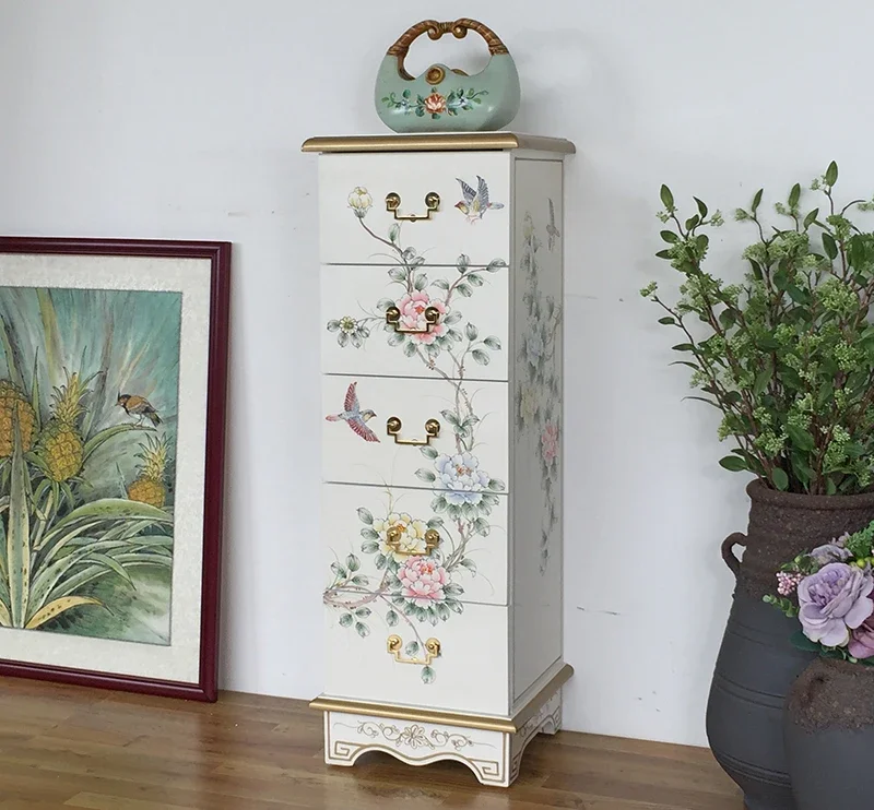 Новая модель комод с выдвижными ящиками для гостиной шкаф хранения вещей