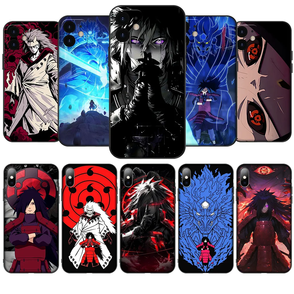 HA165 uchiha madara Anime Soft Case for Xiaomi Mi 9T 10T 11T 11i 11 12 A2 A3 POCO X3 M3 M2 F3 Pro NFC