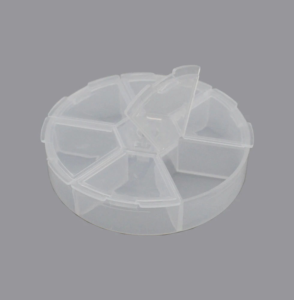 

Transparent Plastic box Screw Compartment Box Jewelry Earring Display Case Container Clear Terminal Organizer Tool Storage boxes