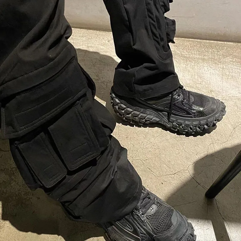 PFNW Американские винтажные брюки-карго со съемными штанинами и несколькими