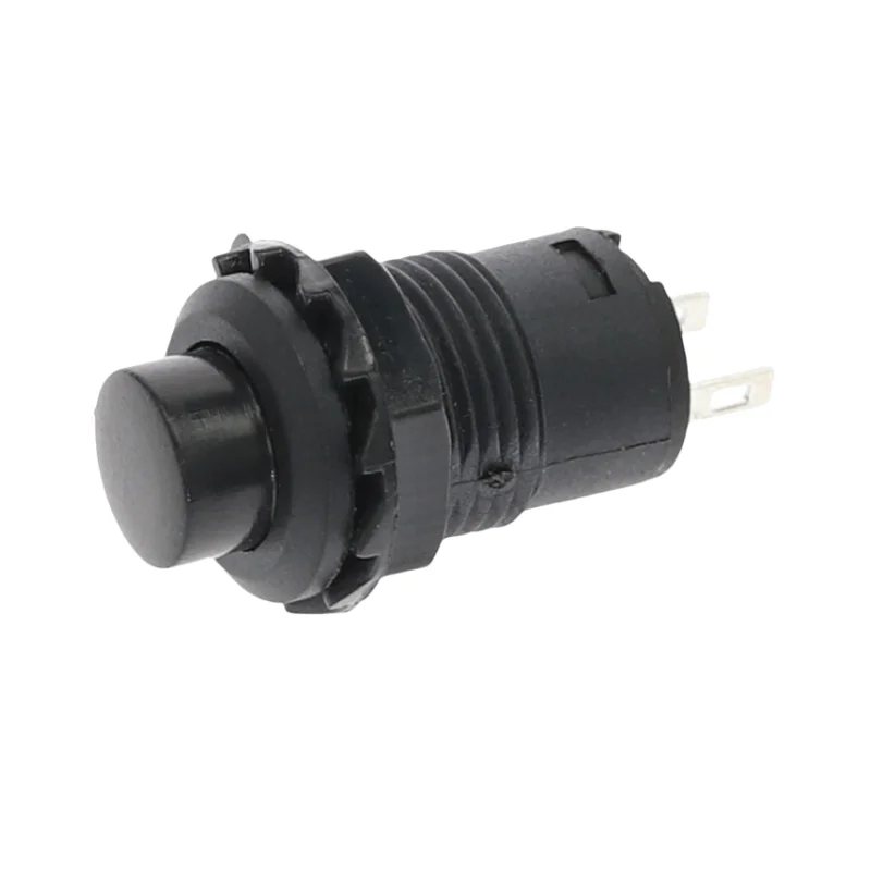 

Кнопочный переключатель самоблокирующийся 12 мм черный