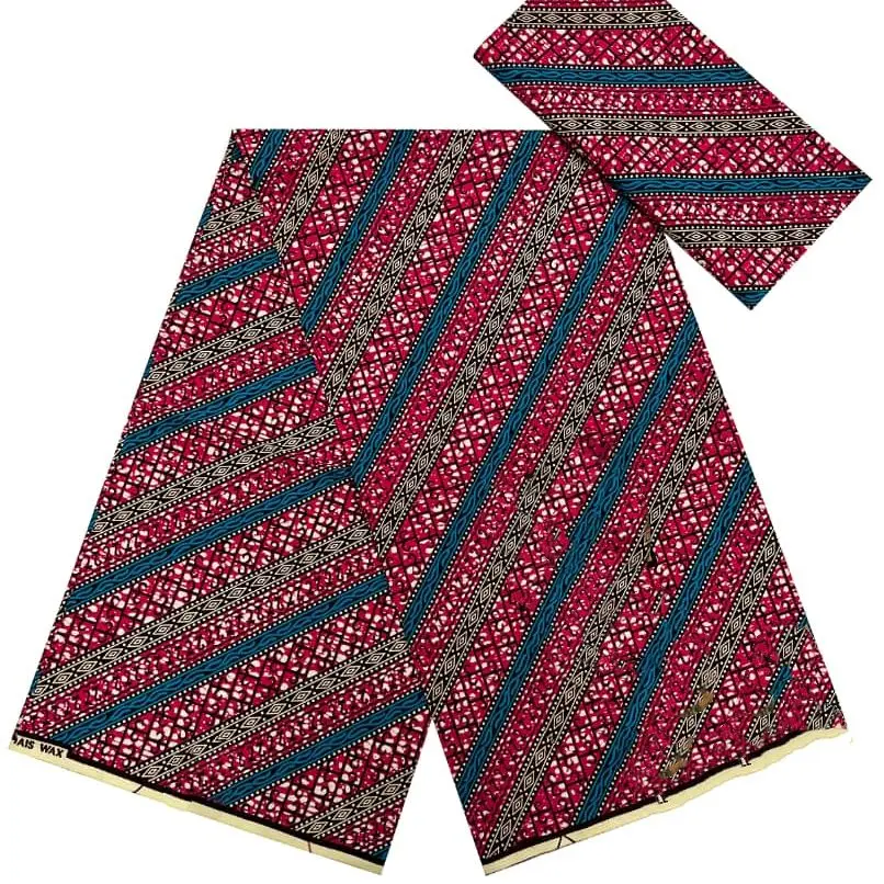 

Real High Quality Dutch Prints Cotton Fabric Material For Clothes 100%Original Wax African Wax Ankara Dye For Fabric Per Meter