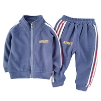 new spring autumn baby girls clothes children boys fashion cotton jacket pants 2pcssets toddler sports costume kids tracksuits