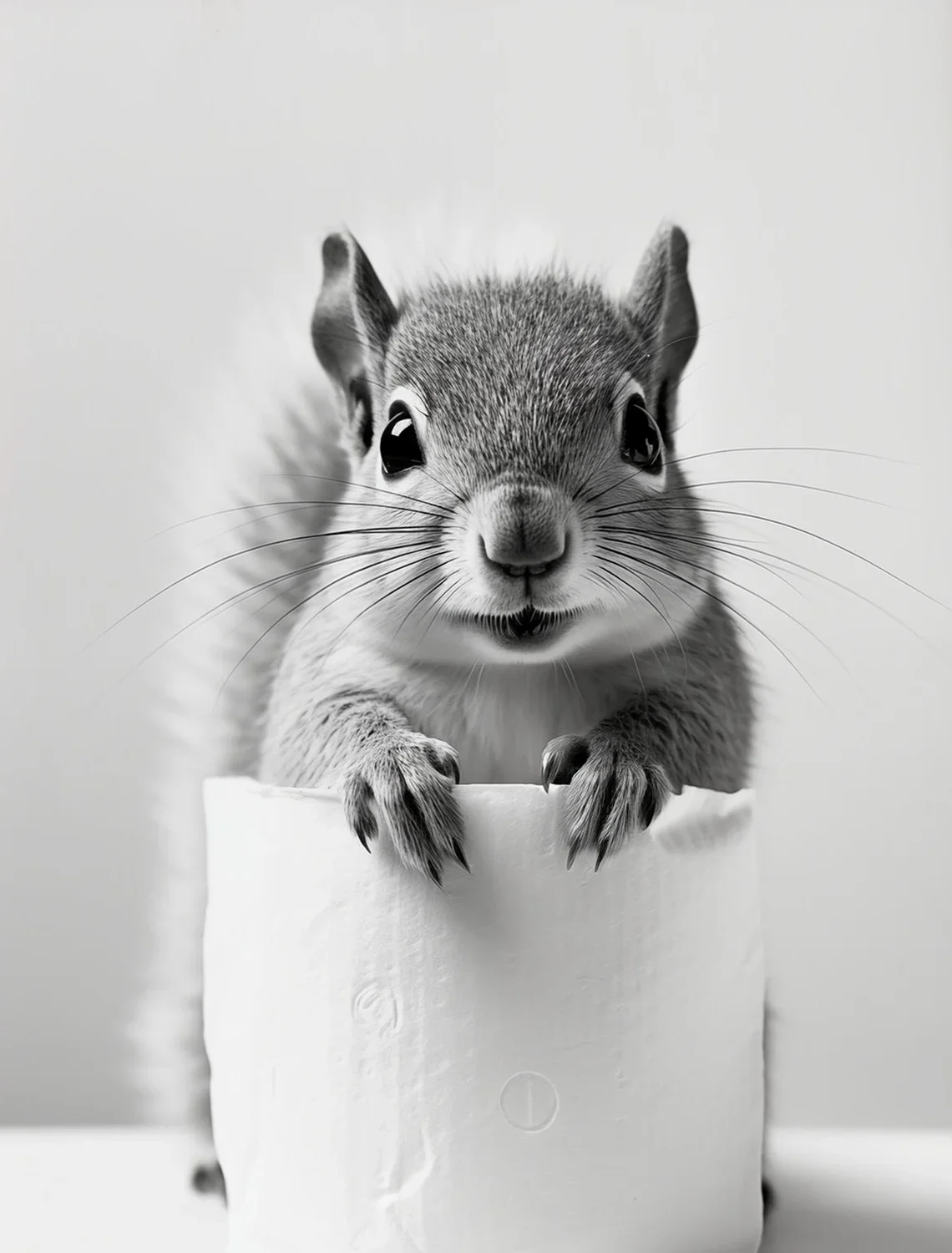 

Черно-белый постер с животными yiqing