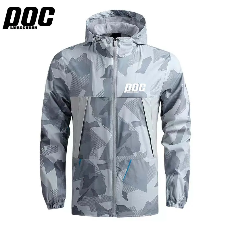 LairschDan POC водонепроницаемая куртка для мужчин MTB ветровка с капюшоном велосипед