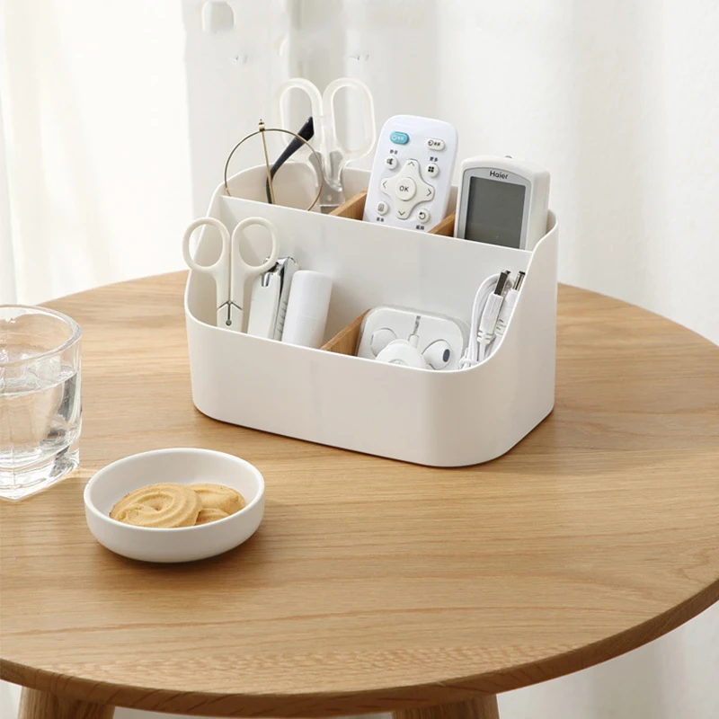 

Простой настольный офисный стеллаж для хранения, настольный карандаш с дистанционным управлением, канцелярские принадлежности для дома, г...