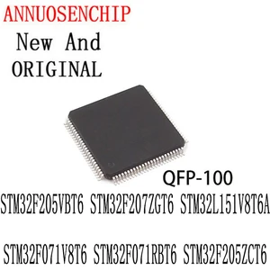 1PCS New And Original 100% New LQFP-100 STM32F205VBT6 STM32F207ZGT6 STM32L151V8T6A STM32F071V8T6 STM32F071RBT6 STM32F205ZCT6