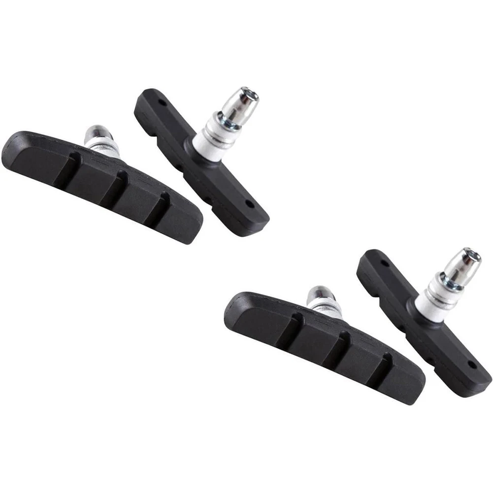 

Тормозные колодки Shimano 12 пар, резиновые тормозные колодки с симметричной резьбой, черные, 12 пар 70 мм