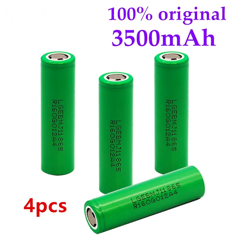 

1-20PCS 100% Original MJ1 3.7v 3500mah 18650 Lithium Rechargeable Battery for Flashlight Batteries for MJ1 3500mah Battery