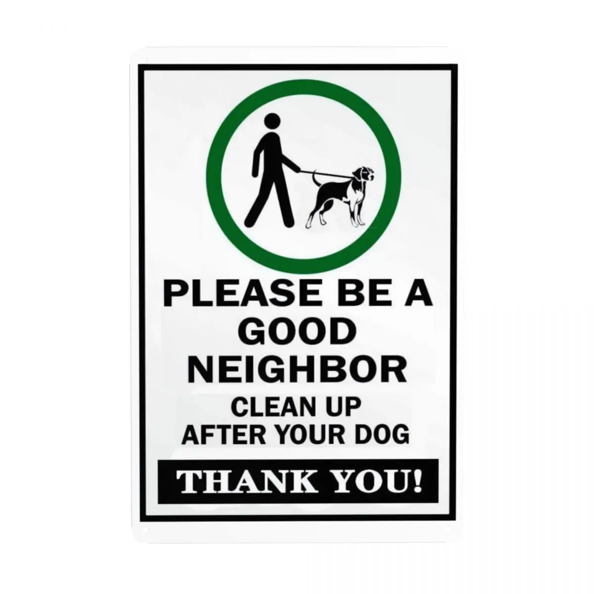 

Vintage No Dog Poop Sign Metal Signs Custom Take Good Care Of Dog Owners Tin Plaques Bar Cafe Restaurant Home Decor poster