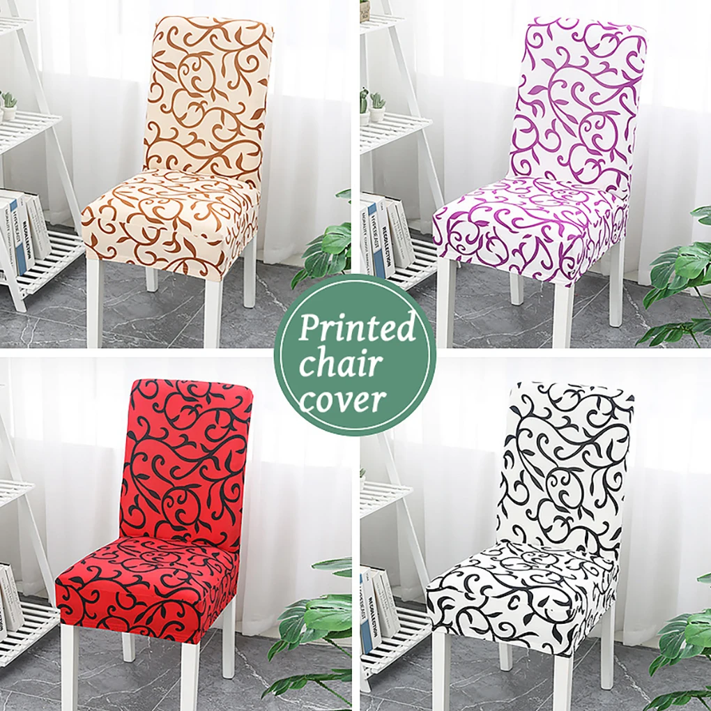 

Jacquard Chair Covers Spandex For Wedding Dining Room Office Banquet Housse De Chaise Chair Cover For Home Hotel Universal