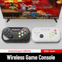 portable retro tv video game console wireless bluetooth game controller gamepad support 4 players 10000 games plug and play