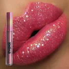 Водостойкий Алмазный мерцающий блеск для губ, Матовая жидкая помада с блестками, Алмазный жемчужный цвет, блеск для губ, макияж, роскошный макияж