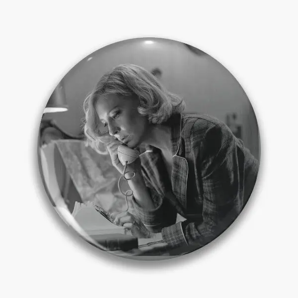 Cate Blanchett Carol мягкая Металлическая Булавка для пуговиц ювелирные изделия шляпа