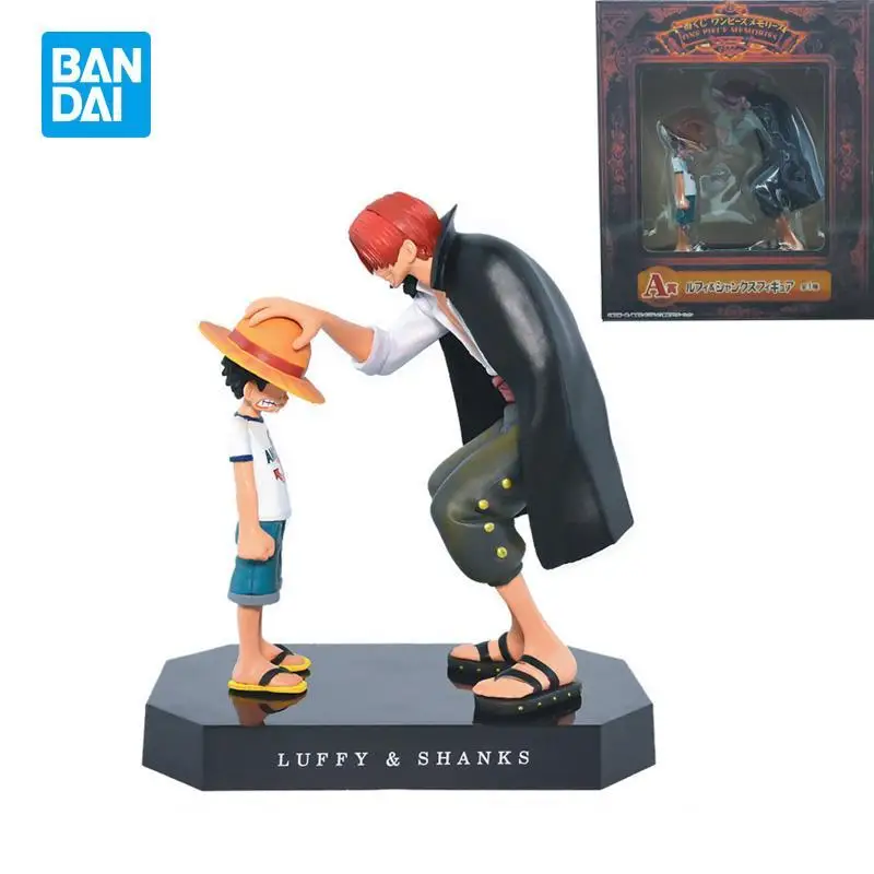 

18Cm One Piece Anime Monkey D Luffy Shanks Action Figure Kawaii Car Desktop Decoration Pvc Model Toy Adult Collection Gifts
