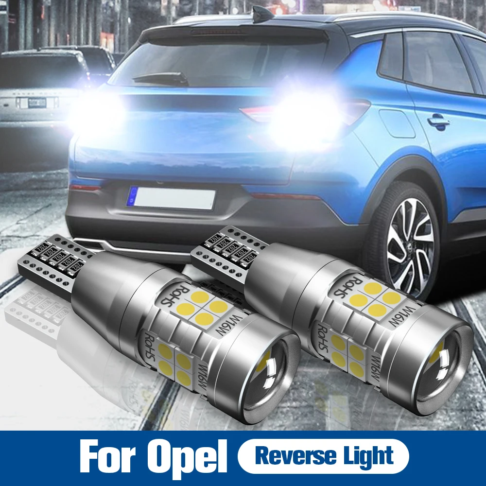Светодиодная лампа задсветильник хода W16W T15 921 без ошибок для Opel Agila B Ampera-e Antara A Astra