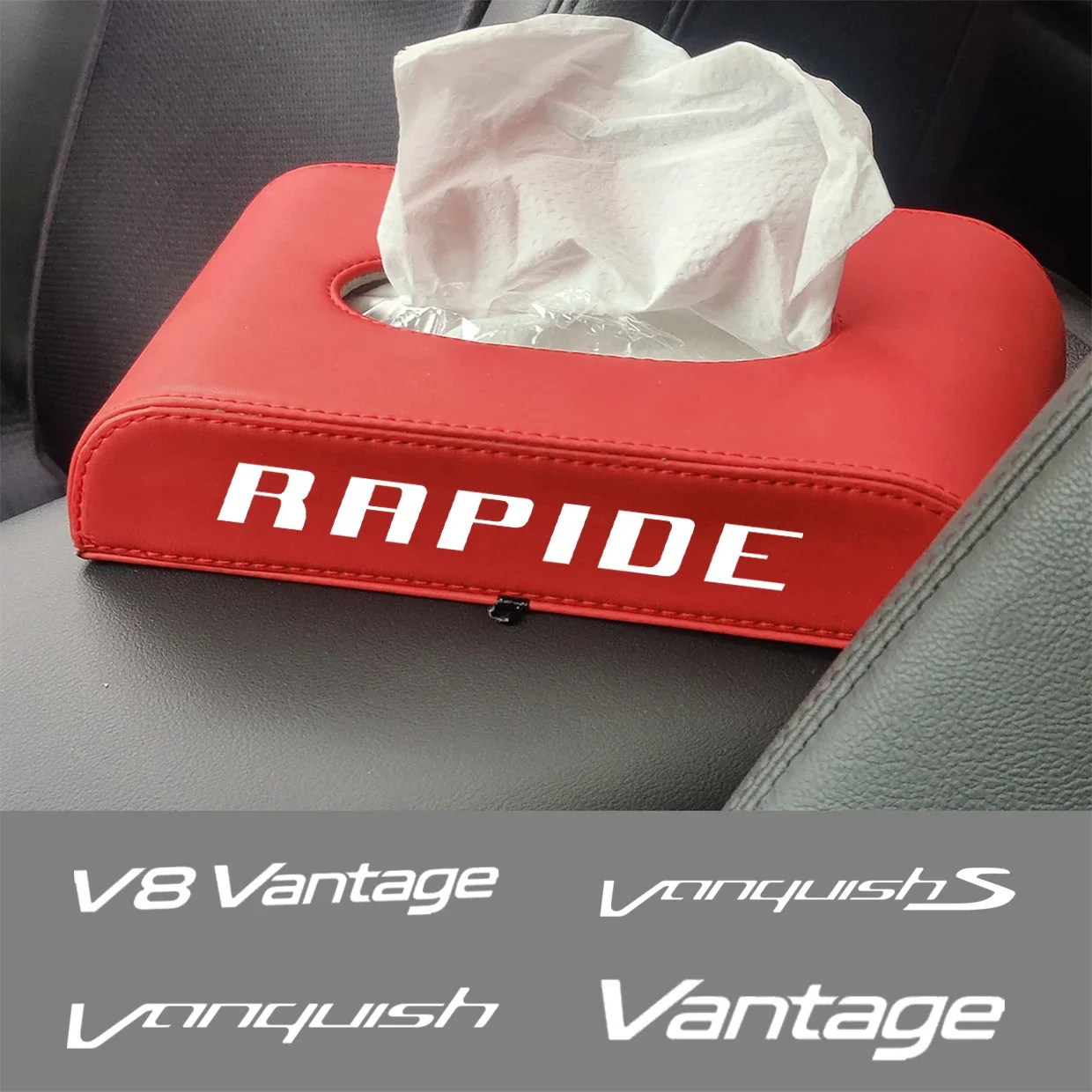 Интерьер автомобиля кожаная бумажная салфетка модель сидения для Aston Martin AMR CYGNET