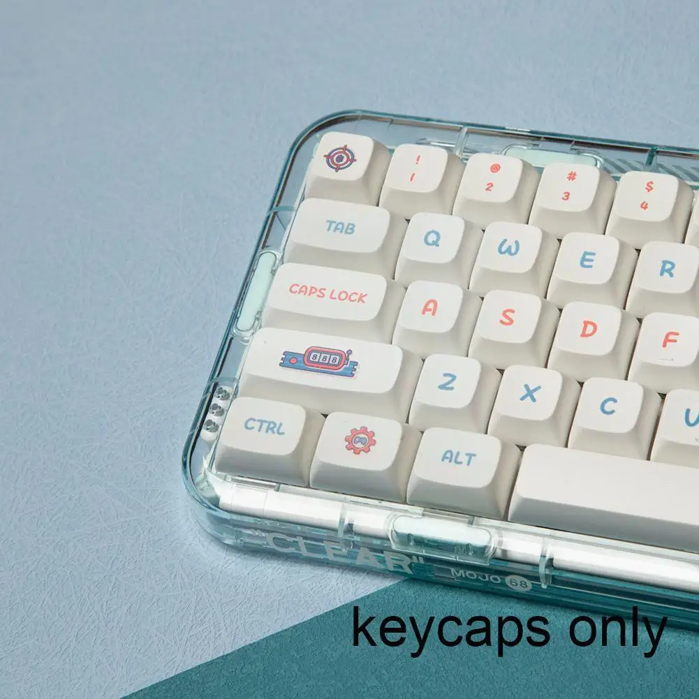 

Колпачки для ключей PBT сублимационные XDA для 61/64/68/78/84/87/96/98/104/108 клавиш