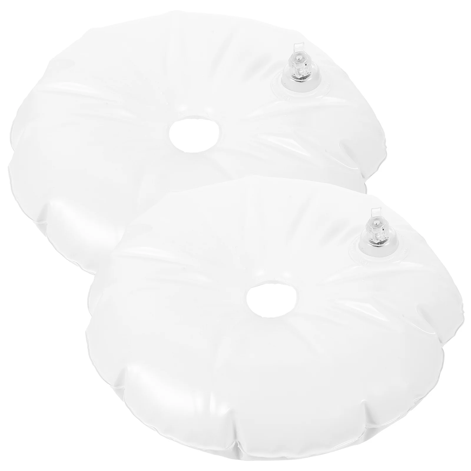 

2 Pcs Decorate Balloon Column Base Accessories Pvc Water Filling Weight Bag Stand arch