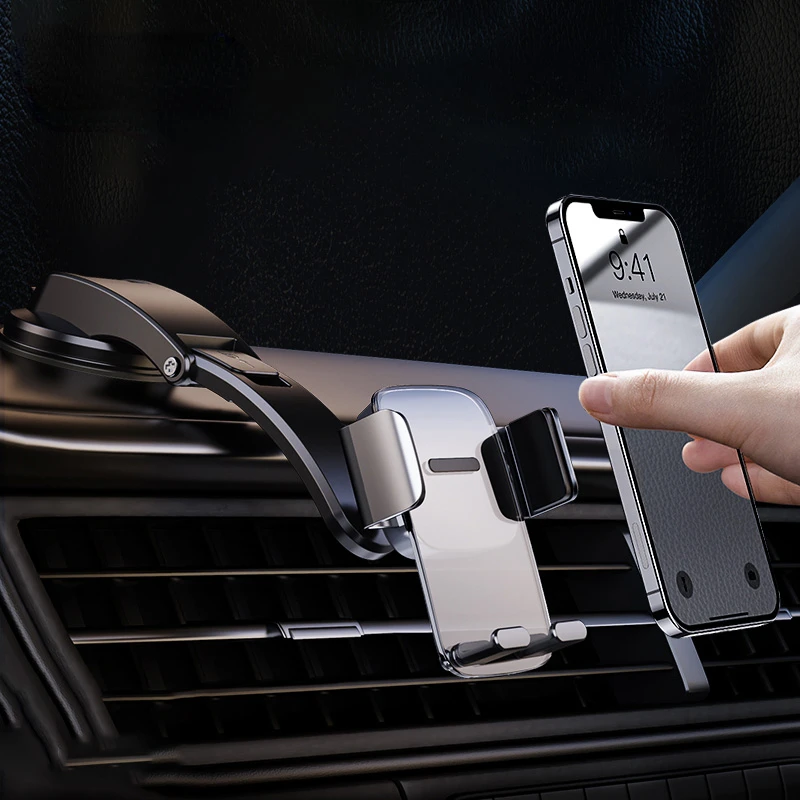 

Car Phone Holder Clamp Air Vent Mount For iPhone Mobile Phone Holder Stand Support Vertical And Landscape automobile