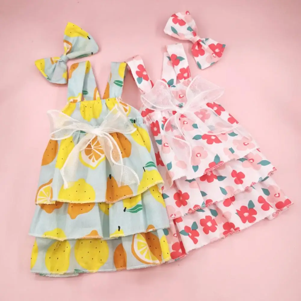 1 комплект платья для собак многослойное дизайнерское платье без рукавов