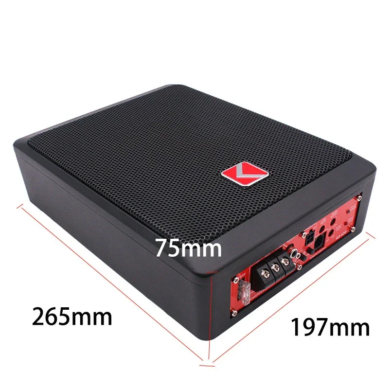 800 Вт активный сабвуфер для автомобиля аудиоколонка 20 Гц частота 150 90 дБ супер
