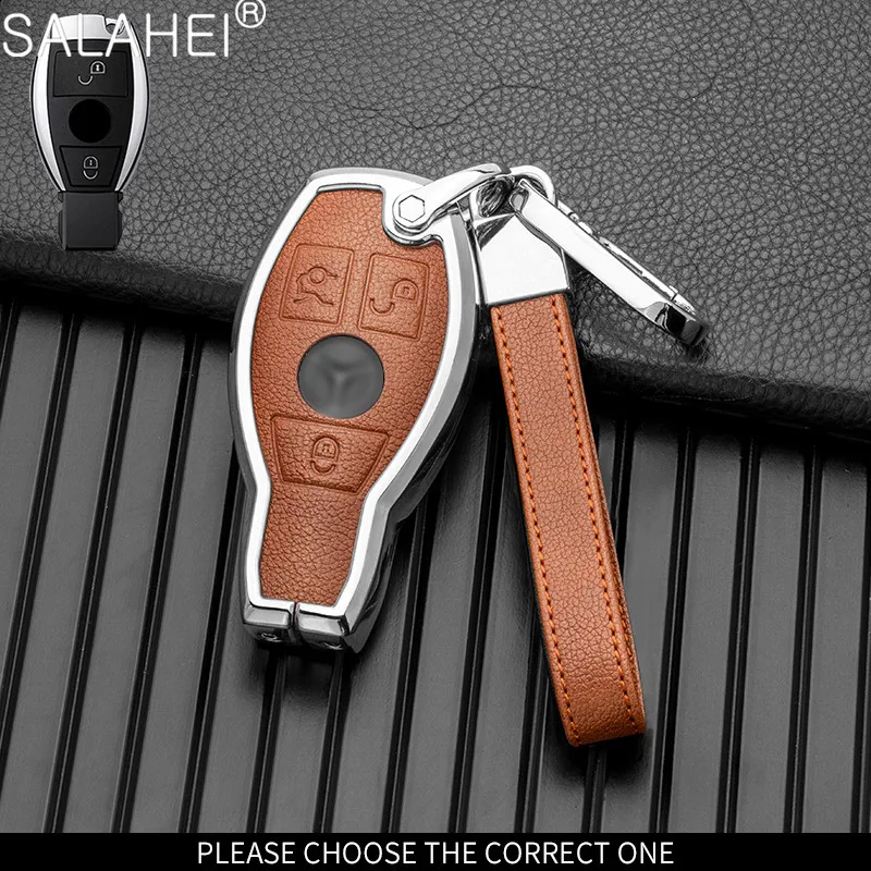 

Car Key Fob Case Cover For Mercedes Benz A B C S Class AMG GLA CLA GLC W176 W211 W124 W202 W221 W203 W204 W205 W210 Accessories