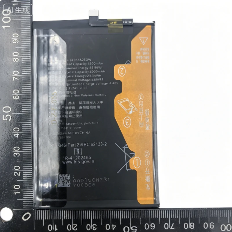 Быстрая доставка. Аккумулятор HB4966A2EGW для Huawei Honor Play 50 Plus CLK-AN00 X7B CLK-LX1 CLK-LX2 CLK-LX3. Литий-ионные полимерные батареи. (art.: 3920dbcd78919) - 3920dbcd78919