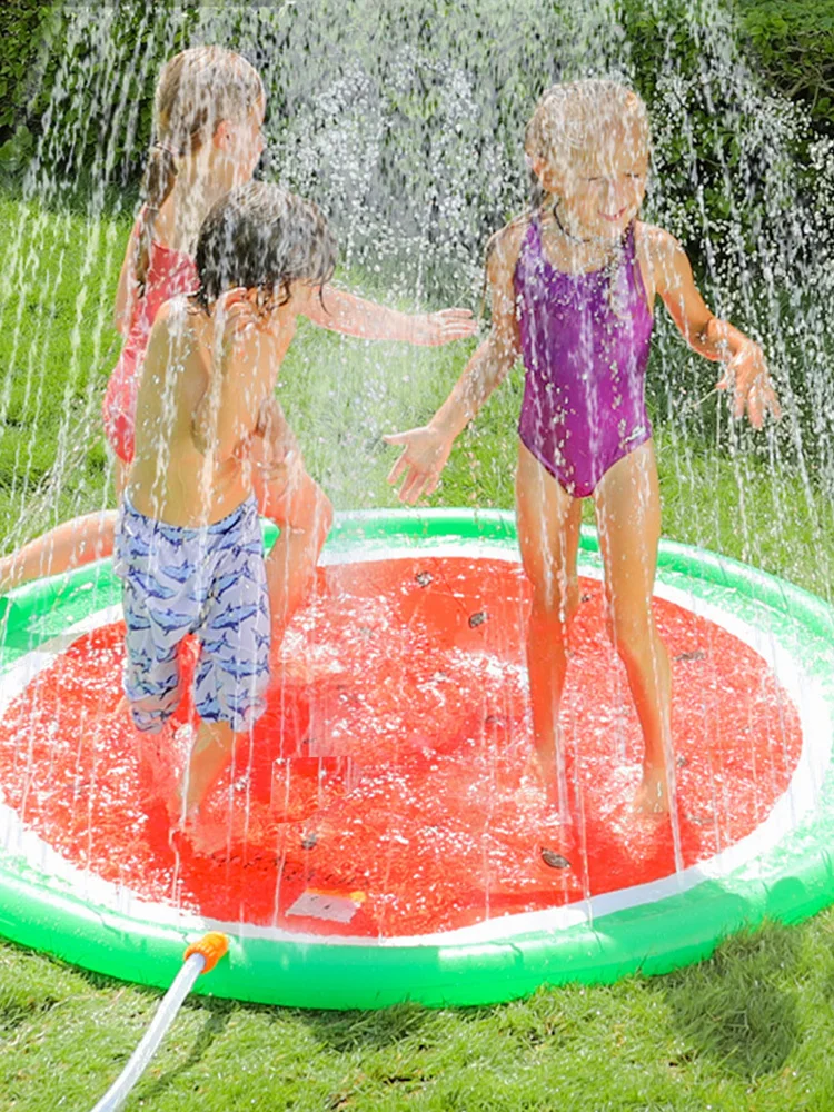 

Children Play Water Mat Games Beach Pad Children Baby Play Game Outdoor Inflatable Spray Water Sprinkler Mat