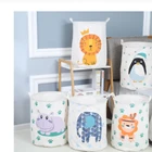 Складная грязная одежда с геометрическим рисунком, 1 шт., ведро для хранения игрушек, домашняя корзина для хранения, корзина для белья и грязной одежды, 40*50 см