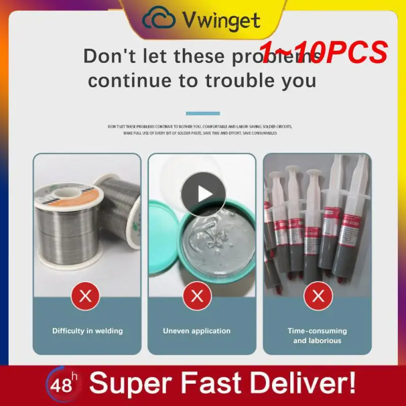 

1 ~ 10 шт. паяльная паста экструдер сварочное масло бустер привод УФ клей ремонтные стержни бустеры печатная плата пайка