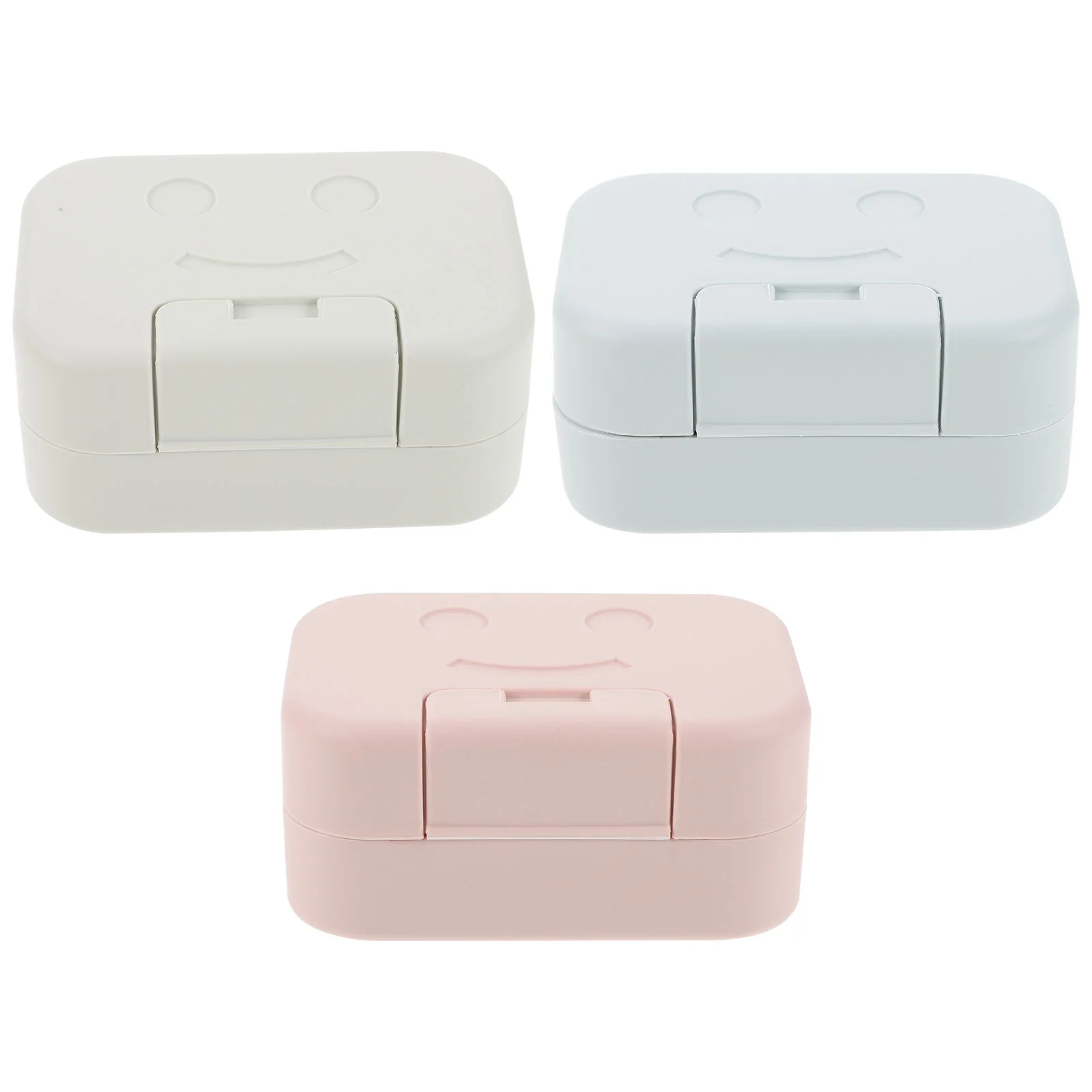 

3pcs Practical Good Seal Wear-resistant Premium Bathroom Supplies for Travel Supply