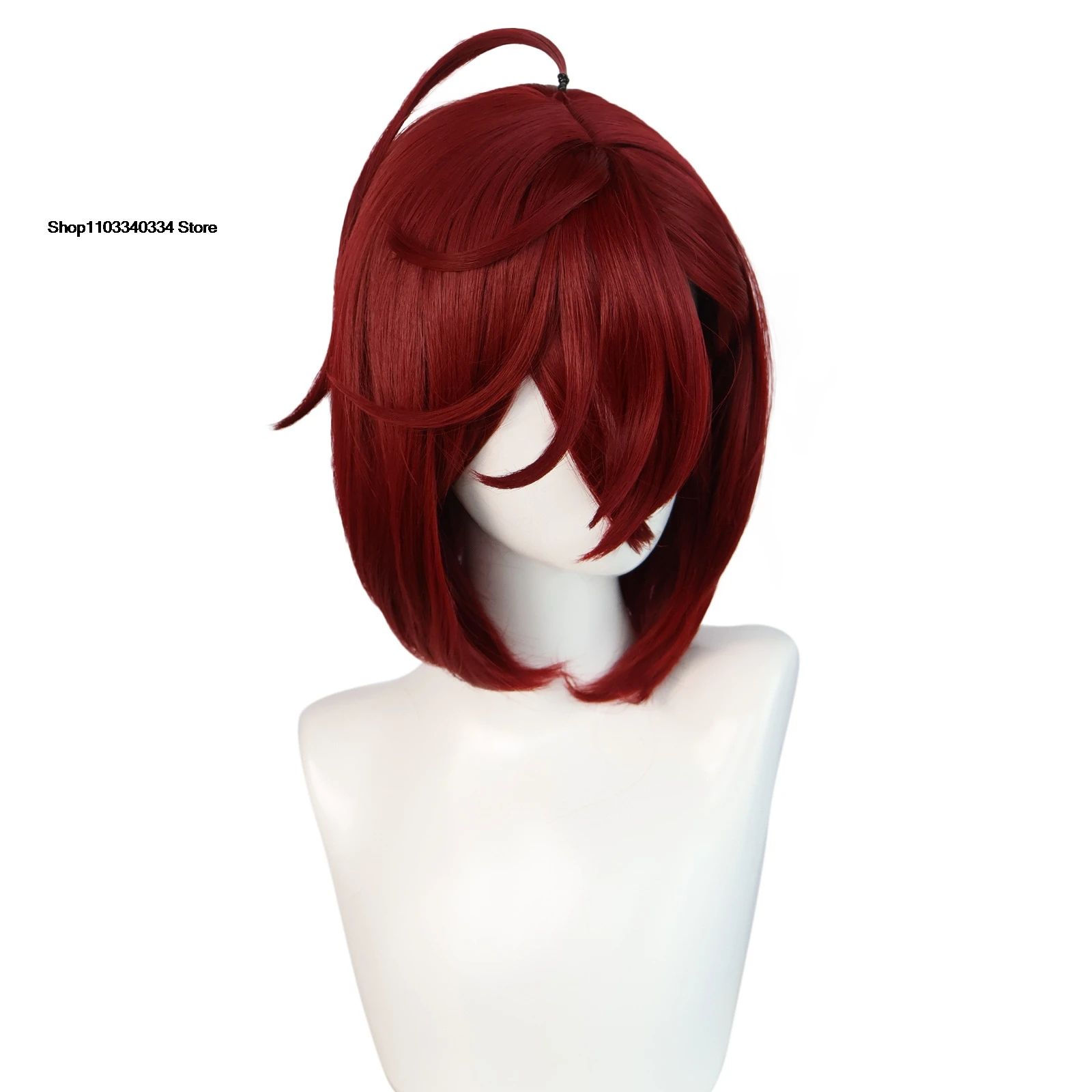 Momo Ayase Косплей Парик Аниме Дандадан Коричневые Короткие Волосы Термостойкое