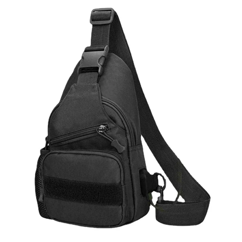 New Tactical Chest Bag Single Shoulder Bag Multi Mobile Bag Men's Women's Leisure Sports Travel Backpack Cycling Mountain Bag