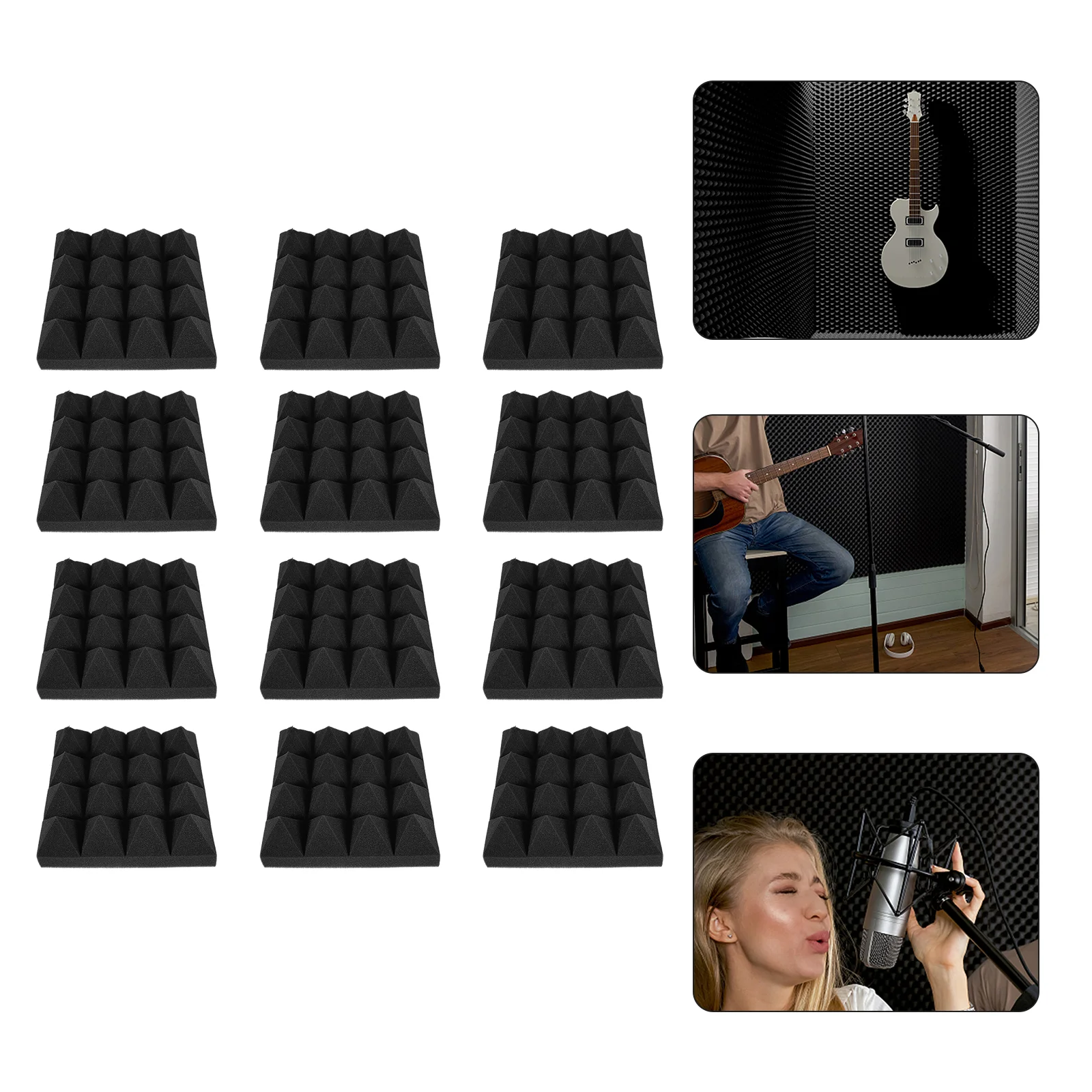 

Acoustic Panel Acoustic Panels Polyurethane Foam Cotton Sound Absorbing Foam Studio Foam Panels Drum Chamber