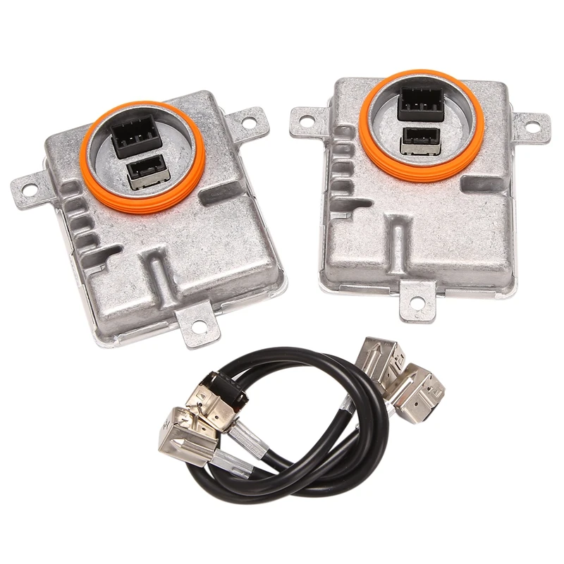 

2X Xenon Headlight Ballast Unit HID Module Control Computer & Wire For 2011-2021 Chrysler 300 BAM92-143700 / 8K0941597C
