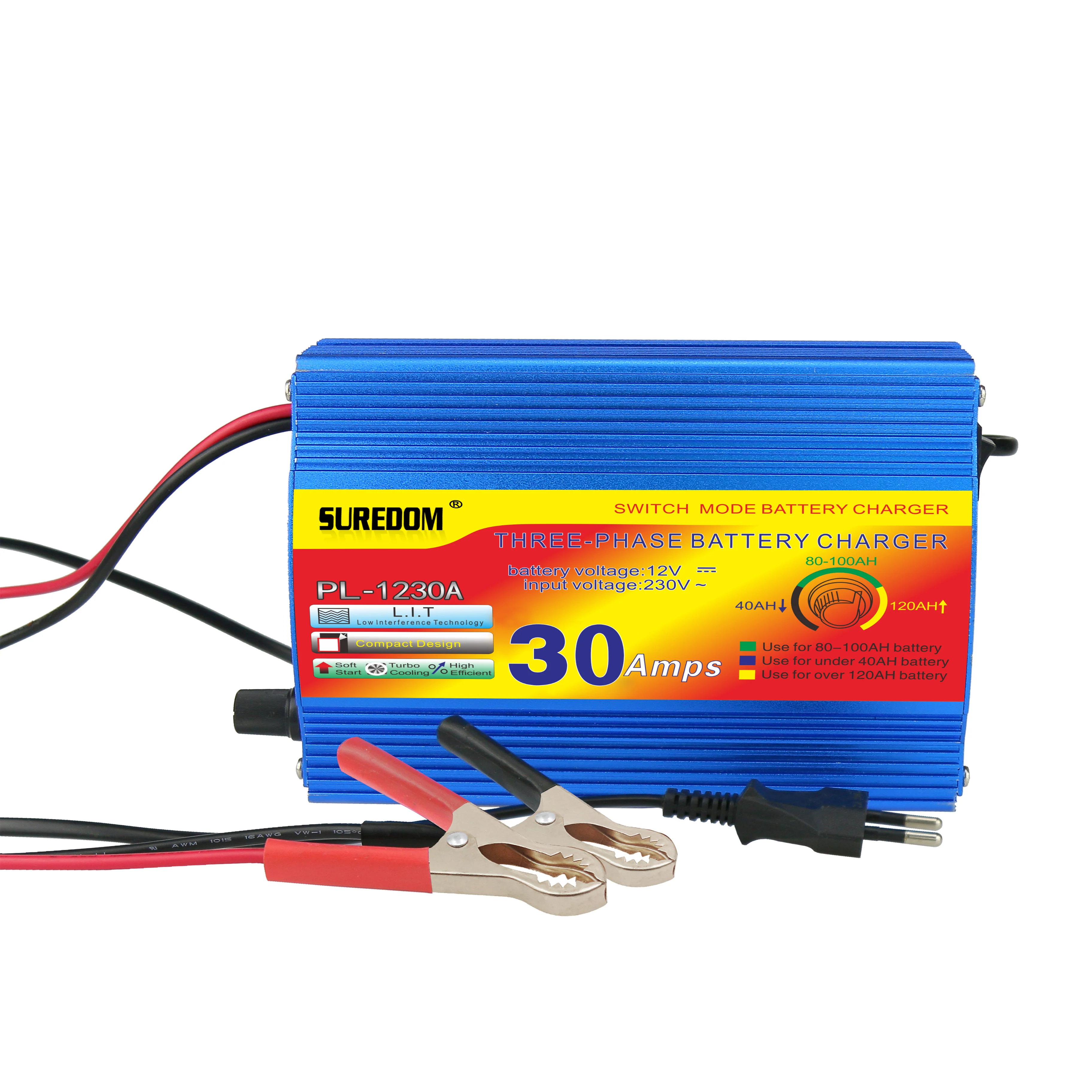 Зарядное устройство для трактора автомобиля фургона 12 В 10 А 20 30 180 ~ 250