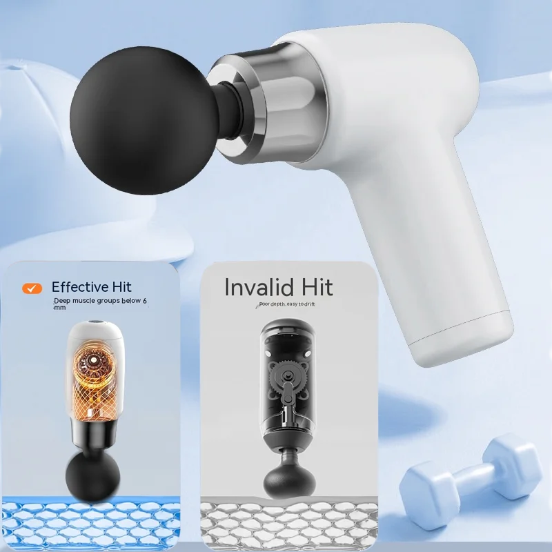 Фасціальный пистолет для релаксации мышц домашний фитнес-массажер