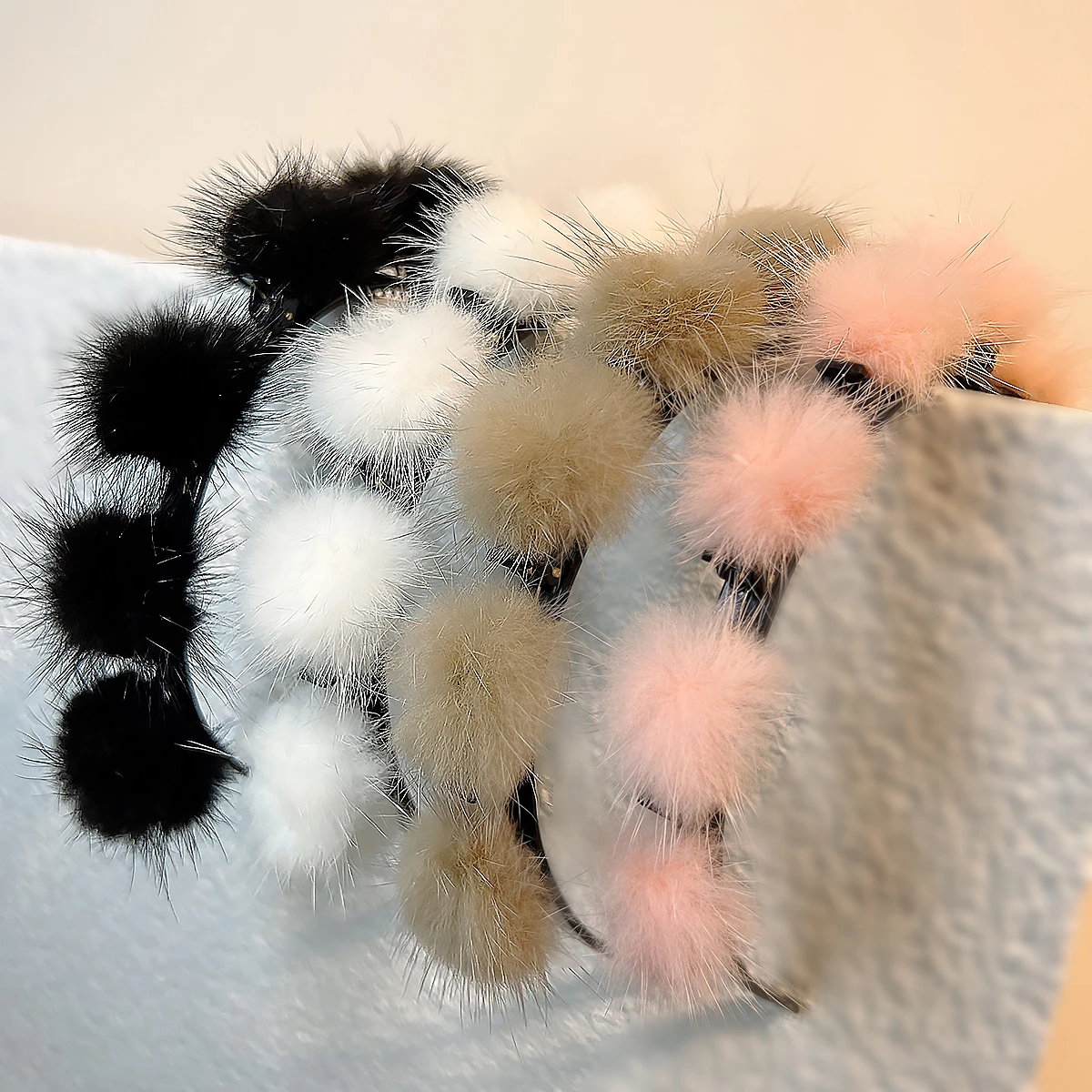 Однотонная искусственная лента для волос зажим челка обруч подарок на день