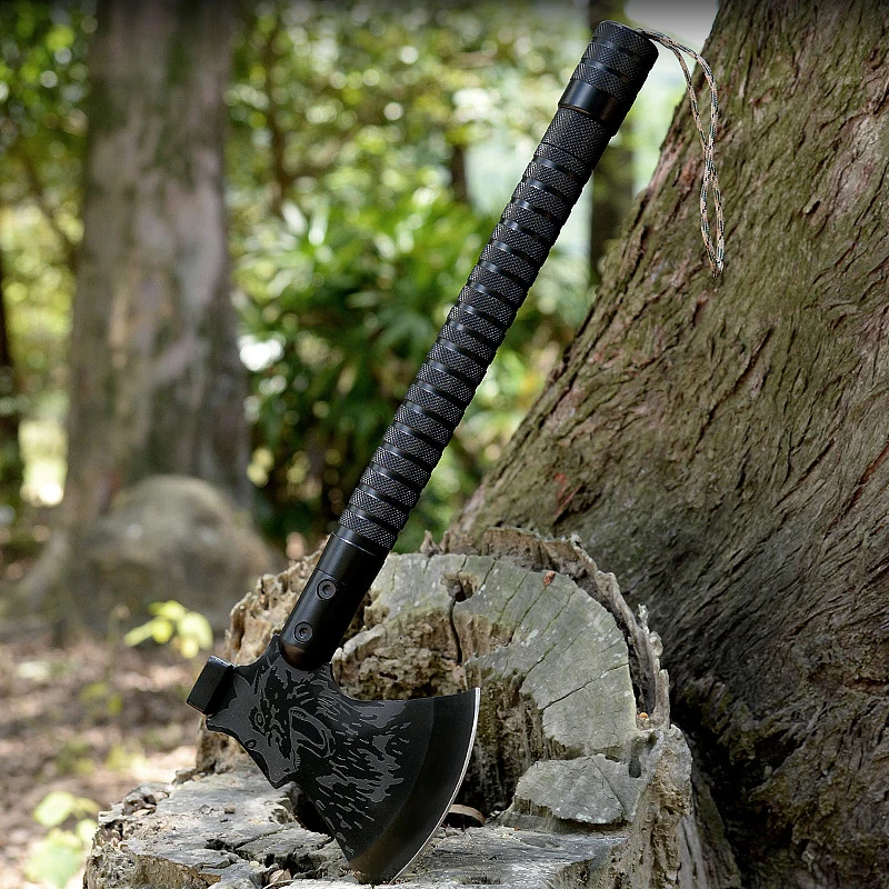 Foldable Survival Axe Multifunction Axes Tactical Hunting Axe Hammer Camping Ax Multi Tool Outdoor Survival Emergency Gear