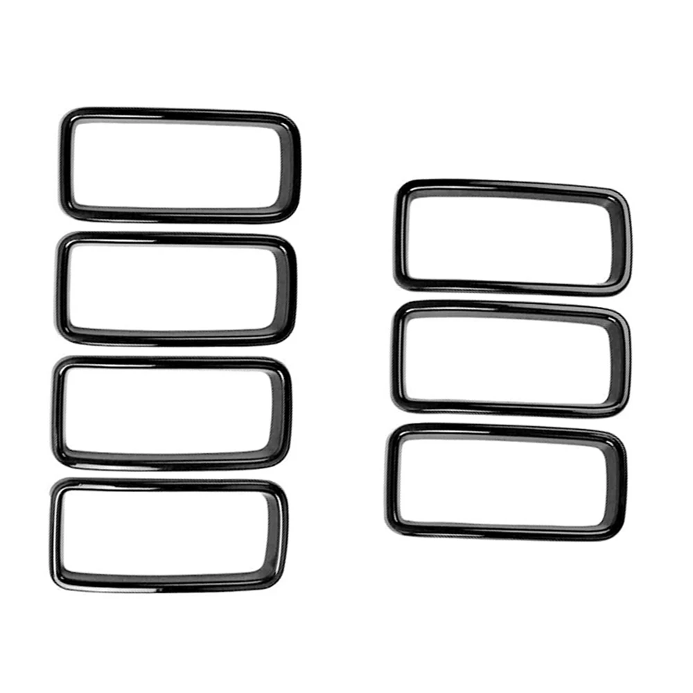 Передний бампер гоночная решетка вставка накладка кольцо крышка для Jeep Renegade