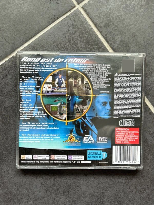 PS1 мир не enoug с ручной копия диска игра черная нижняя разблокировка консольная станция 1 ретро оптический драйвер часть видеоигры (art.: 3920cc016acfb) - 3920cc016acfb