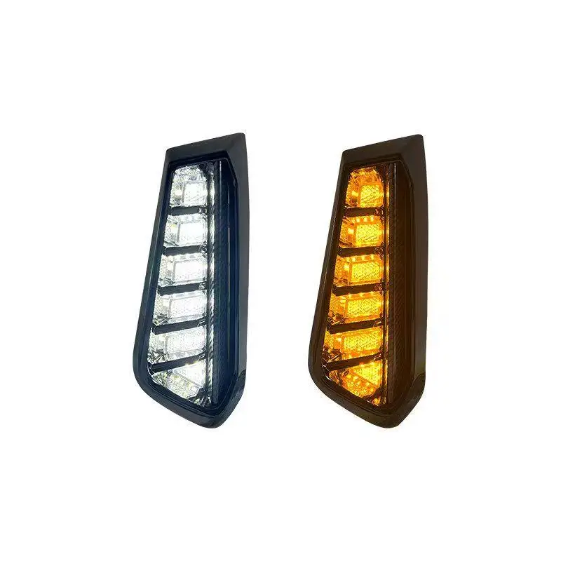 

2 шт., аксессуары Guangqi Empow 2022-2024, запасные передние противотуманные фары автомобиля, светодиодные дневные ходовые огни