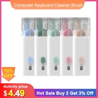7 in 1 computer keyboard soft cleaner brush kit earphone cleaning pen for headset airpods puller brush keyboard cleaning tools