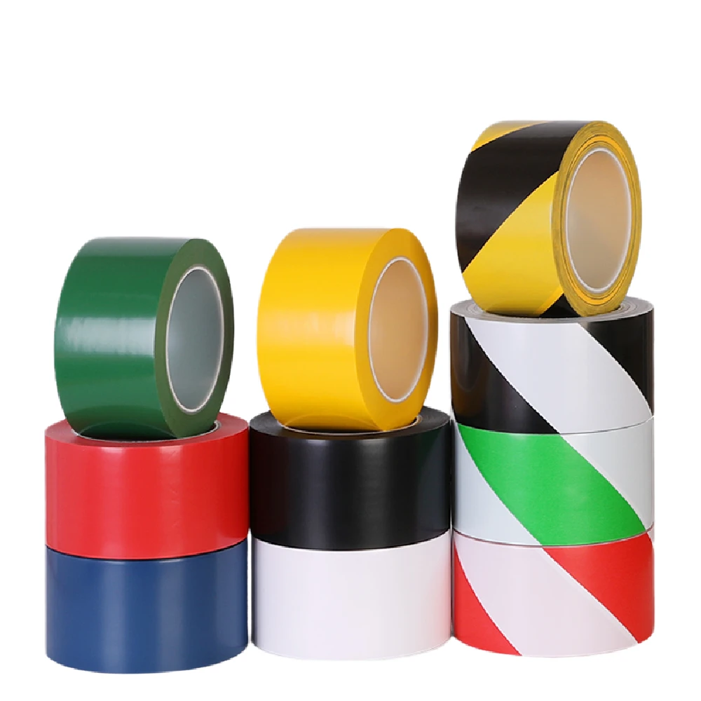 Warning Tape Caution Mark Safety Landmark Fire Isolation PVC Floor Zebra Crossing Color Sign Sticker 1 Roll |