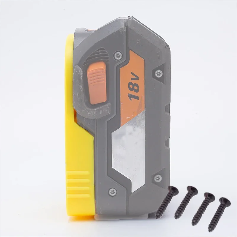 

3 шт., настенный держатель для литиевой батареи Ridgid AEG серии 18 в с винтами (батарея в комплект не входит)