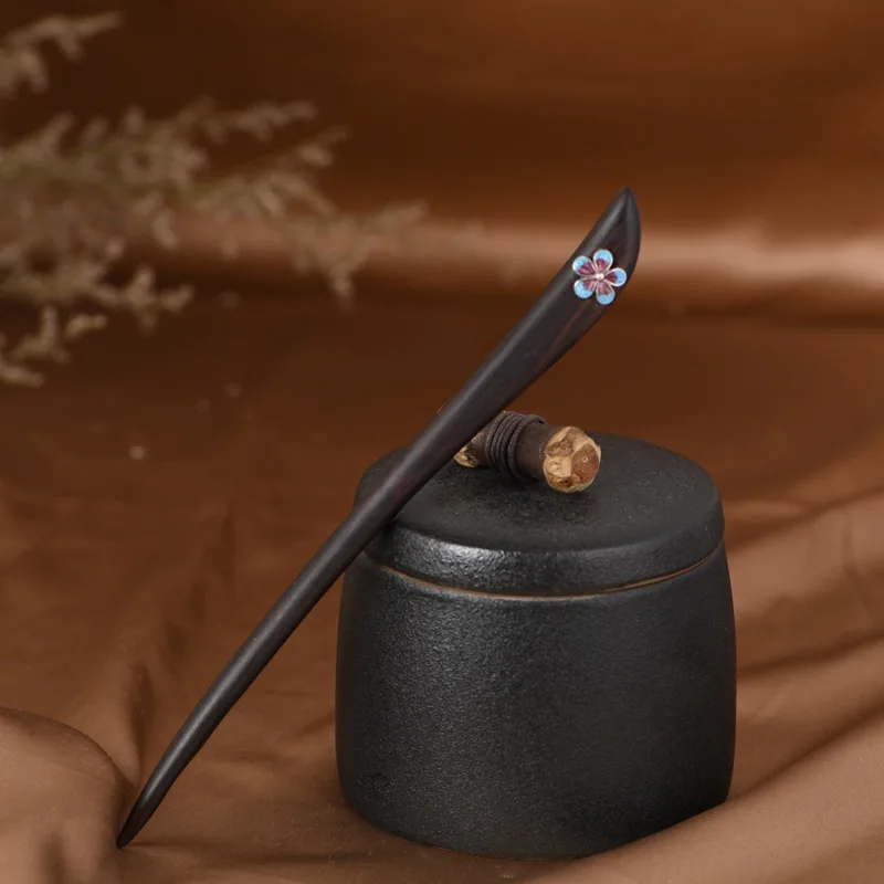 

Chinoiserie Ebony Hairpin