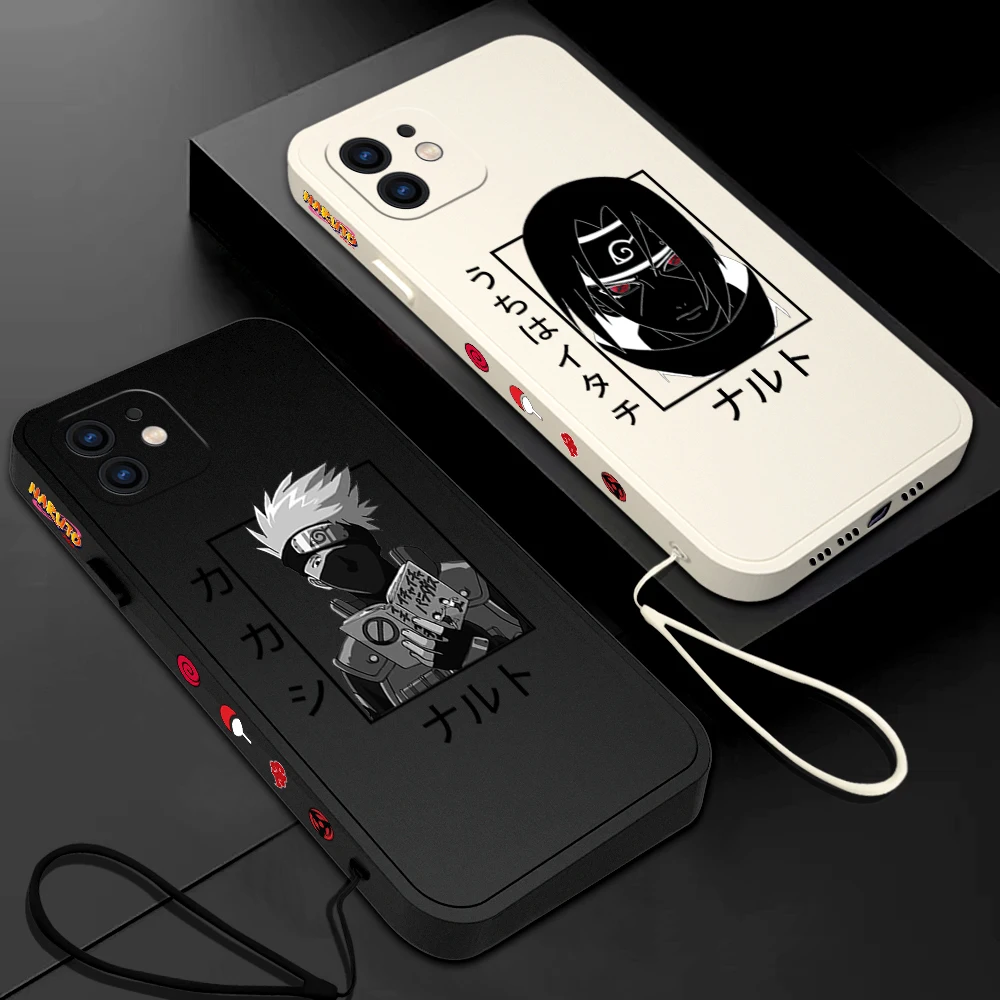 

Naruto Itachi Sasuke Kakashi Phone Case For Xiaomi Redmi Note 11 10A 11T 10 10T 10S 9T 9 Pro Plus 10A 10C 9A 9C 9T 4G 5G Cover