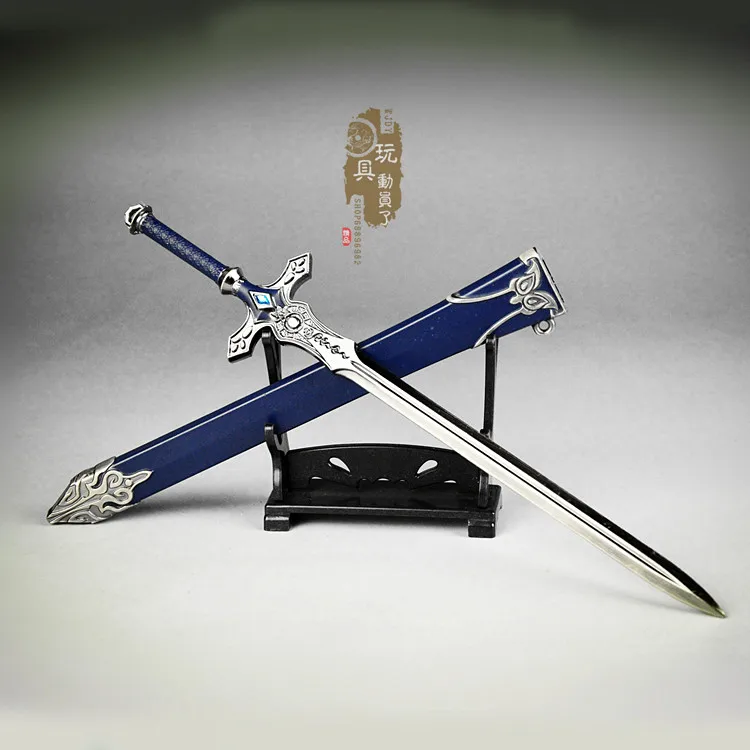 

1/6 miniature cold weapon alloy sword 12 inch soldier weapon model ornaments collectibles In Stock